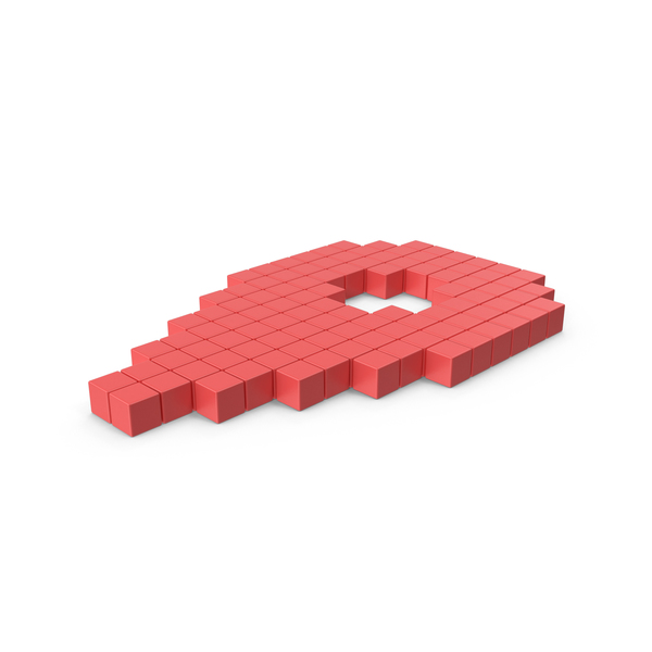 Computer Icon: Pixelated Map Pointer PNG & PSD Images