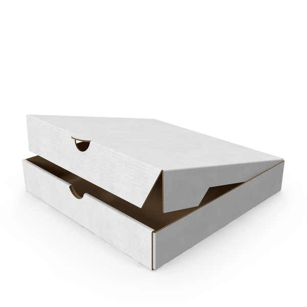 Pizza Box Slightly Opened White PNG & PSD Images Pizza Box Slightly Opened White PNG & PSD Images