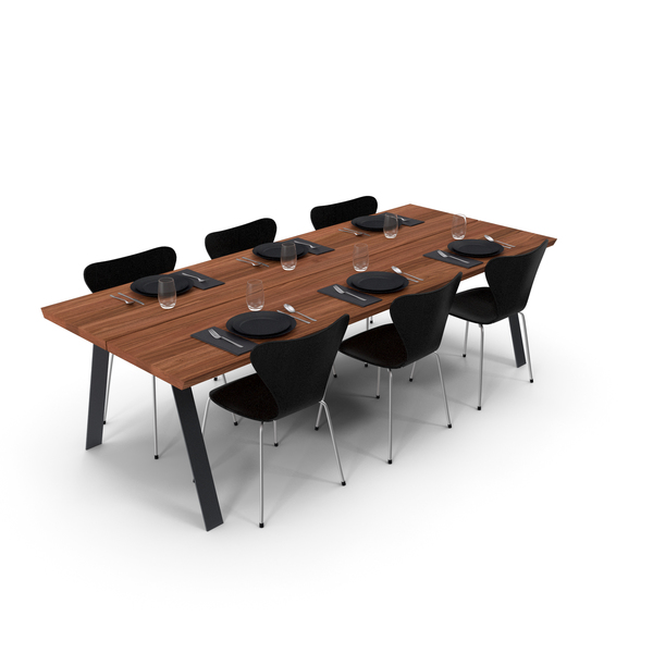 Plank Table Dark Place Setting PNG & PSD Images Plank Table Dark Place Setting PNG & PSD Images