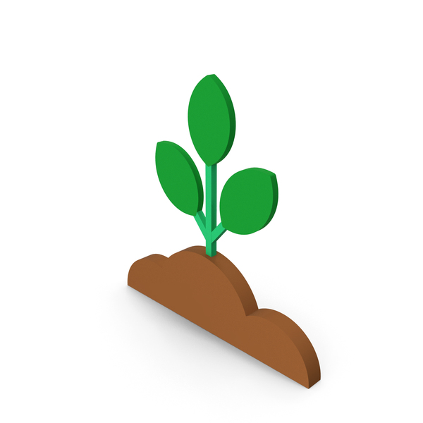 Plants: Plant in Ground Icon PNG & PSD Images