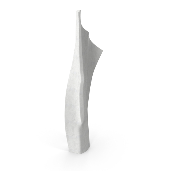 Abstract: Plaster Sculpture PNG & PSD Images