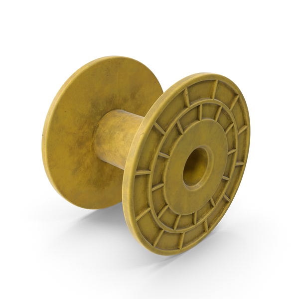 Cable Reel: Plastic Bobbin Yellow PNG & PSD Images Cable Reel: Plastic Bobbin Yellow PNG & PSD Images