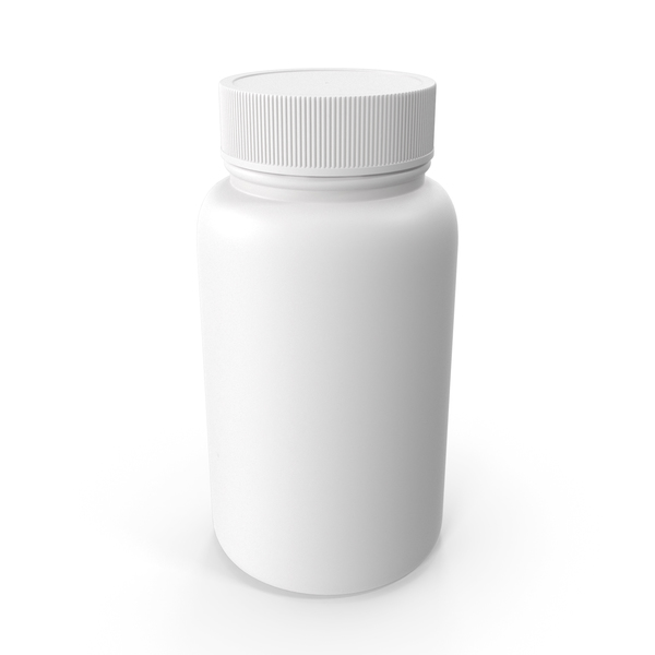 Plastic Bottle Pharma Round 625ml Closed PNG & PSD Images Plastic Bottle Pharma Round 625ml Closed PNG & PSD Images
