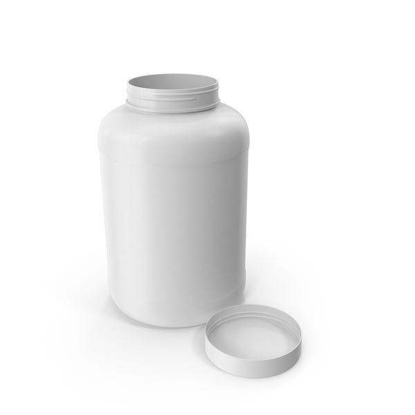 Supplement: Plastic Bottle Wide Mouth Gallon White Open PNG & PSD Images Supplement: Plastic Bottle Wide Mouth Gallon White Open PNG & PSD Images