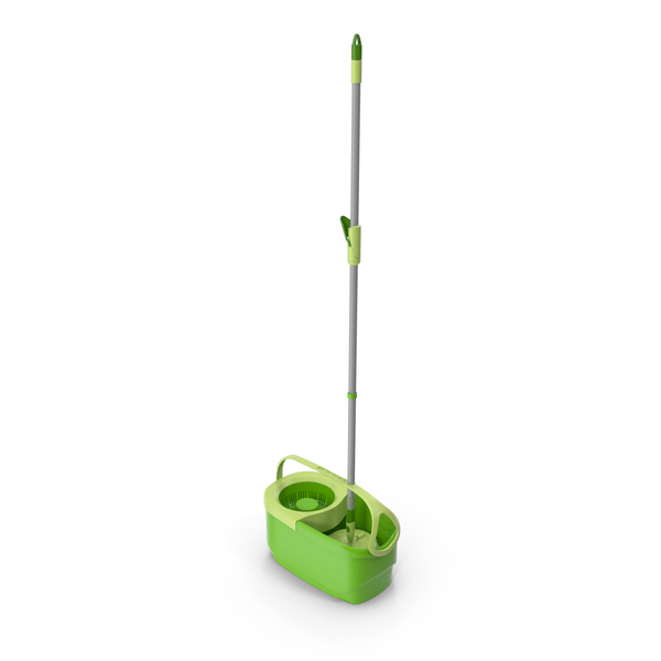 Plastic Bucket With Mop Green PNG & PSD Images Plastic Bucket With Mop Green PNG & PSD Images