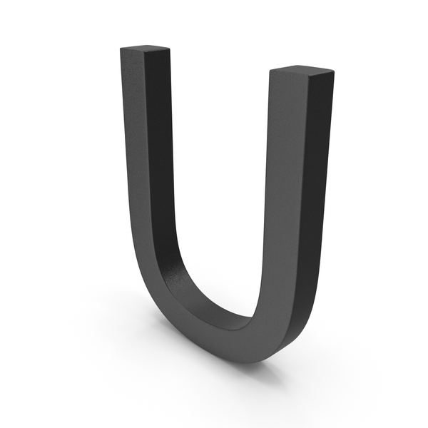 Plastic Capital Letter U PNG Images & PSDs for Download | PixelSquid ...