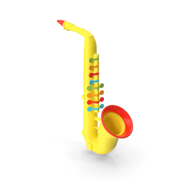 Plastic Colorful Toy Saxophone PNG & PSD Images
