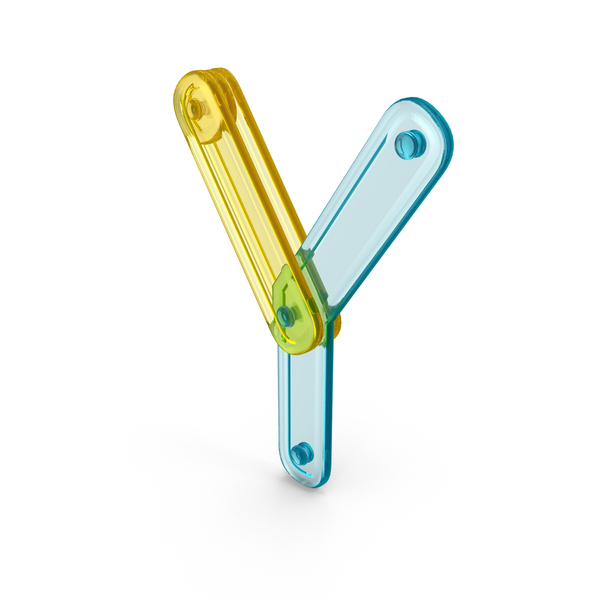Language: Plastic Constructor Set Letter Y PNG & PSD Images