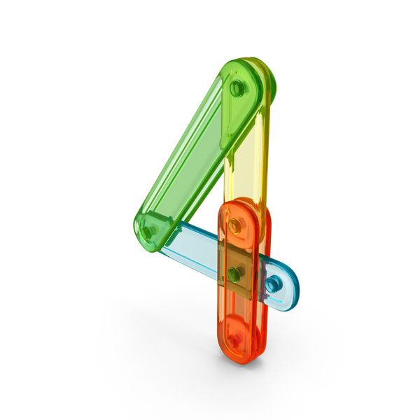 Plastic Constructor Set Number 4 PNG & PSD Images