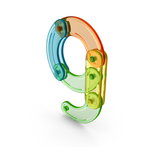 Plastic Constructor Set Number 9 PNG & PSD Images Plastic Constructor Set Number 9 PNG & PSD Images