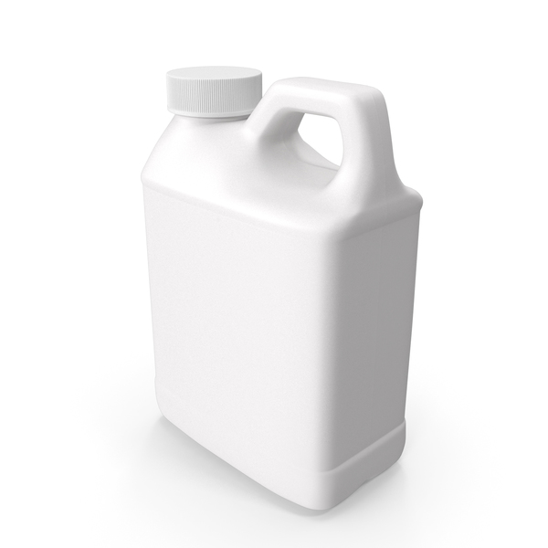 Plastic F Style Bottle 8oz PNG & PSD Images