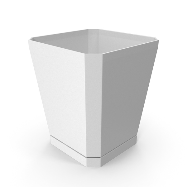 Plastic Flower Pot White PNG & PSD Images Plastic Flower Pot White PNG & PSD Images