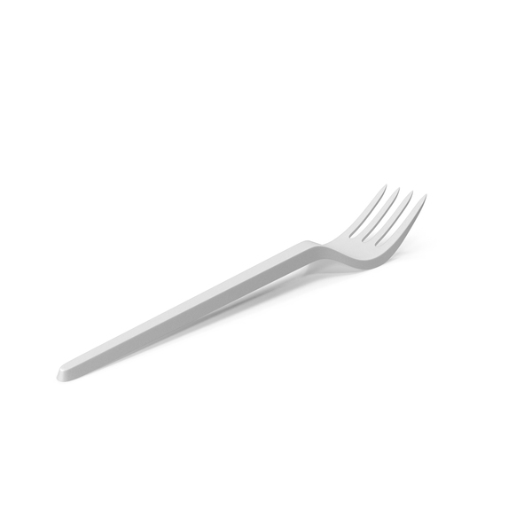 Plastic Fork White PNG & PSD Images