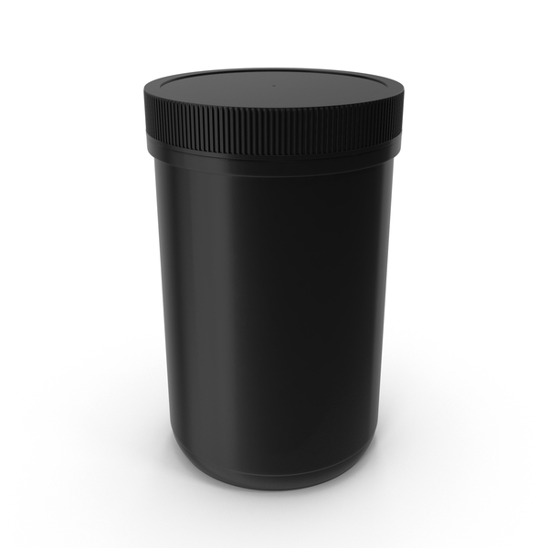 Plastic Jar Wide Mouth Straight Sided 40oz Closed Black PNG & PSD Images Plastic Jar Wide Mouth Straight Sided 40oz Closed Black PNG & PSD Images