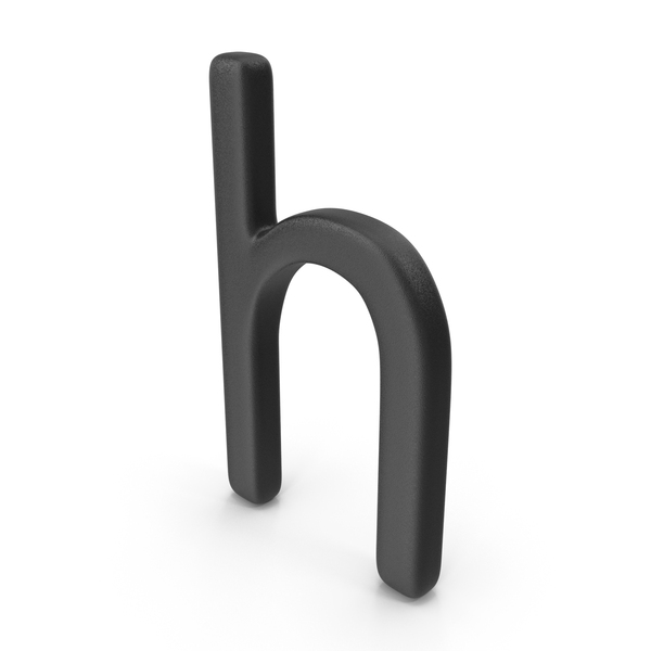 Plastic Letter H PNG Images & PSDs for Download | PixelSquid - S120101228