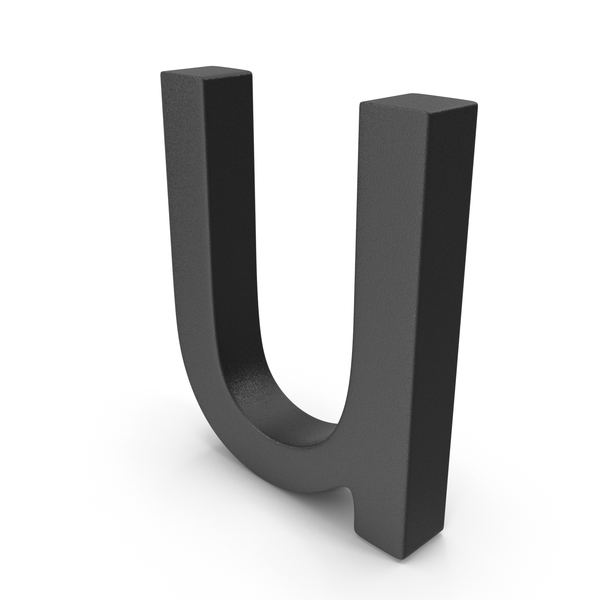 Plastic Letter U PNG Images & PSDs for Download | PixelSquid - S12010322A