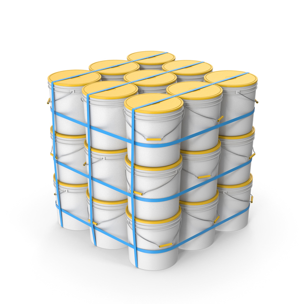 Can: Plastic Paint Buckets PNG & PSD Images