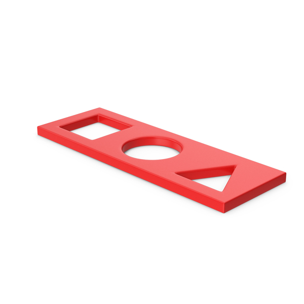Toys: Plastic Shape Holes PNG & PSD Images