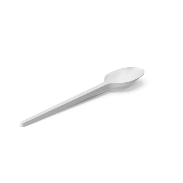 Plastic Spoon White PNG & PSD Images