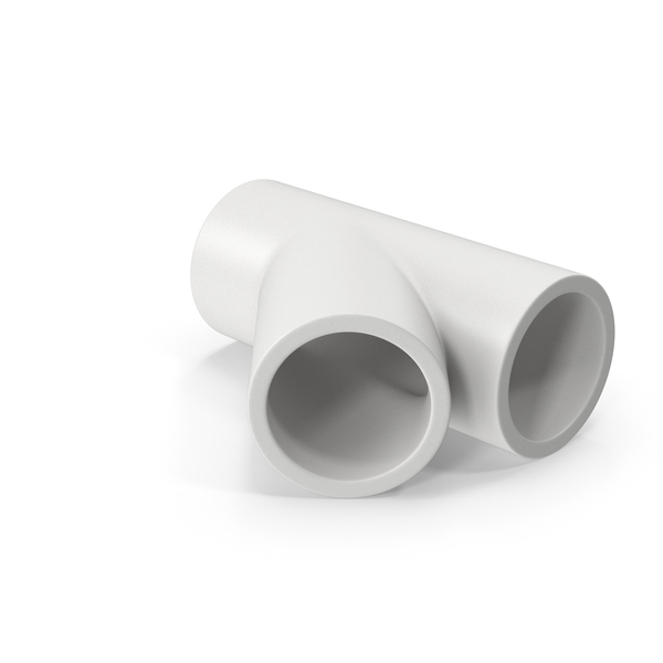 Plumbing: Plastic Tee Pipe PNG & PSD Images