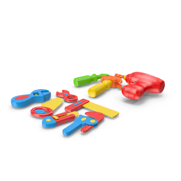 Plastic Toy Tools PNG & PSD Images