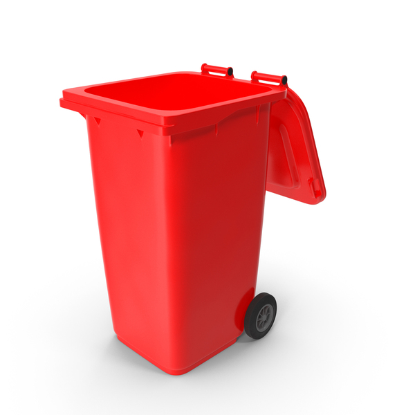 Recycling: Plastic Trash Bin Red Open PNG & PSD Images Recycling: Plastic Trash Bin Red Open PNG & PSD Images