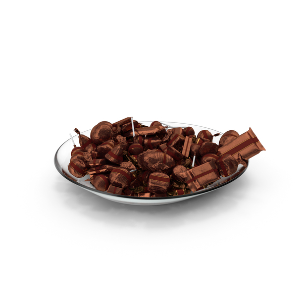 Plate With Mixed Fancy Wrapped Candy PNG & PSD Images Plate With Mixed Fancy Wrapped Candy PNG & PSD Images