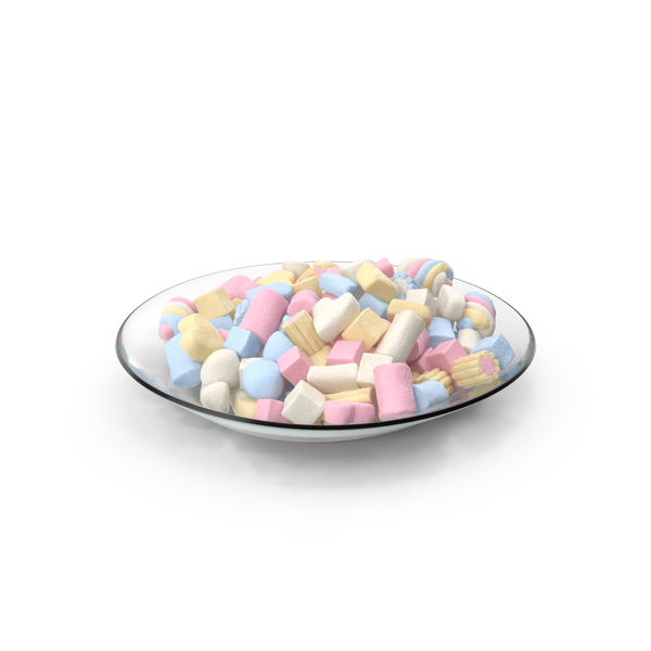 Marshmallow: Plate with Mixed Marshmallows PNG & PSD Images Marshmallow: Plate with Mixed Marshmallows PNG & PSD Images