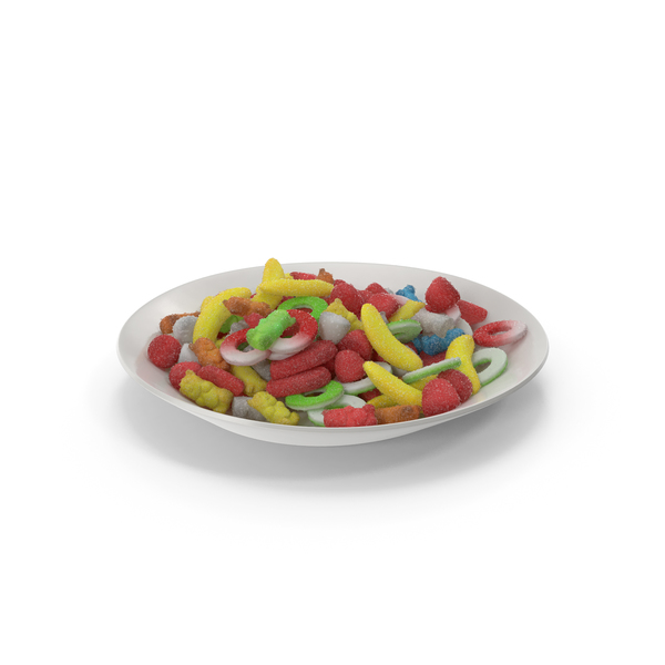Industrial Equipment: Plate With Sugar Coated Gummy Candy PNG & PSD Images Industrial Equipment: Plate With Sugar Coated Gummy Candy PNG & PSD Images