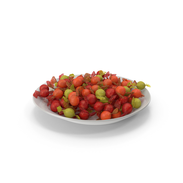 Hard: Plate with Wrapped Spherical Candy PNG & PSD Images Hard: Plate with Wrapped Spherical Candy PNG & PSD Images