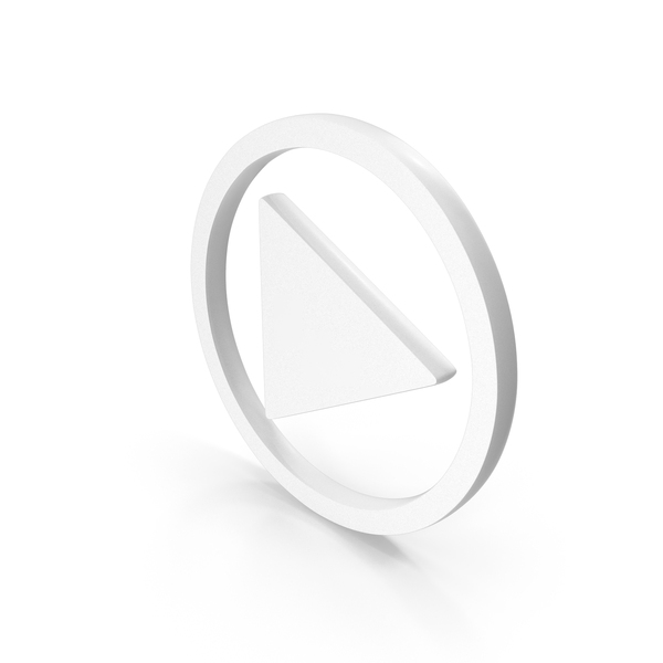 Logo: Play Button White PNG & PSD Images