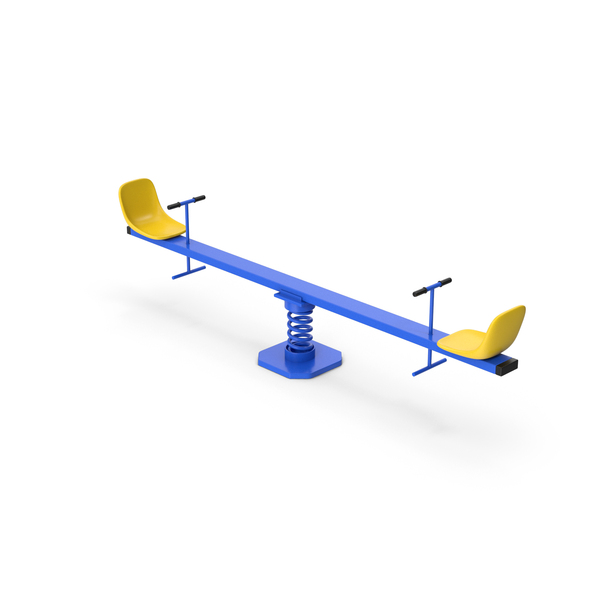 Playground Seesaw Blue PNG Images PSDs For Download PixelSquid S121102466