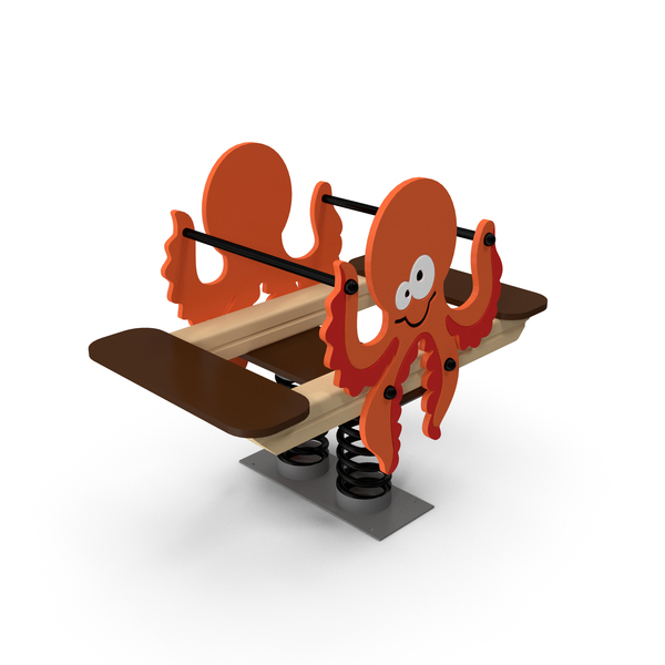 Swing: Playground Spring - Octopus PNG & PSD Images