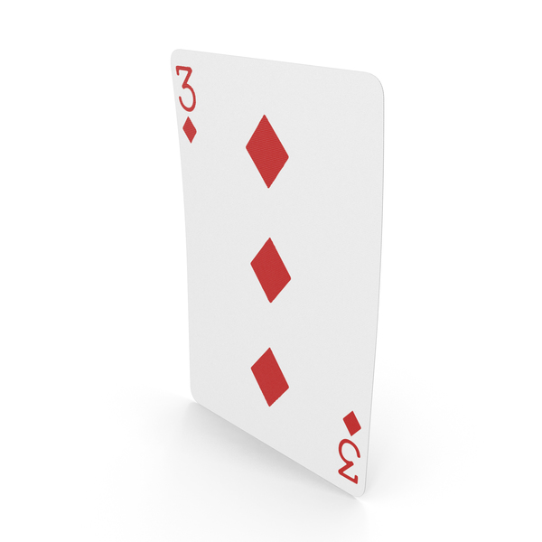 Playing Cards 3 of Diamonds PNG & PSD Images Playing Cards 3 of Diamonds PNG & PSD Images