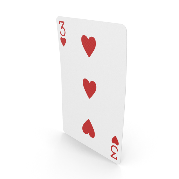 Playing Cards 3 of Hearts PNG & PSD Images Playing Cards 3 of Hearts PNG & PSD Images