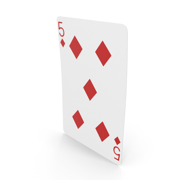 Playing Cards 5 of Diamonds PNG & PSD Images Playing Cards 5 of Diamonds PNG & PSD Images
