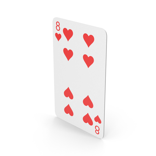 Playing Cards Eight Of Hearts PNG & PSD Images