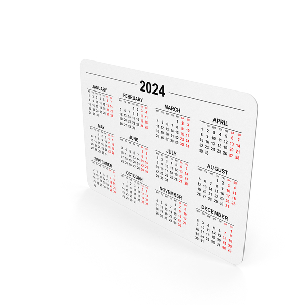 Calendar 2024 PNG Images & PSDs for Download | PixelSquid