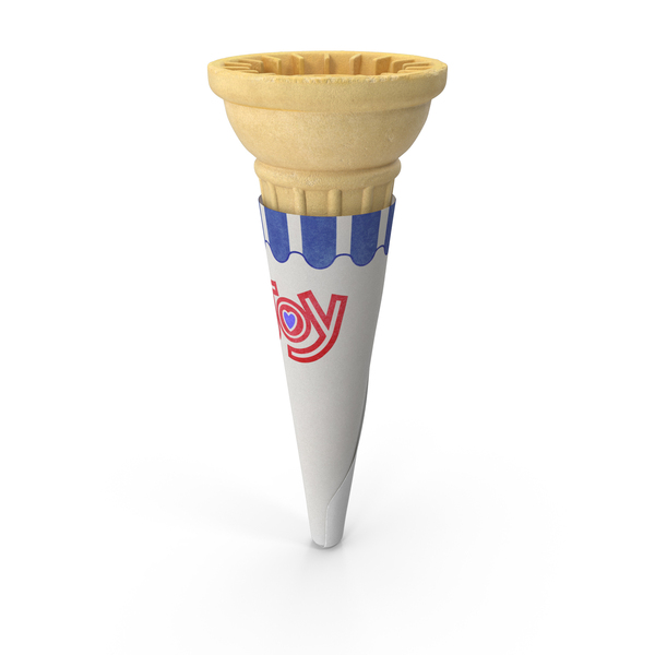 Ice Cream: Pointed Bottom JOY Cake Cone PNG & PSD Images Ice Cream: Pointed Bottom JOY Cake Cone PNG & PSD Images
