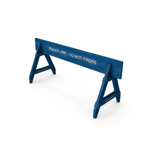 Barricade: Police Barrier PNG & PSD Images