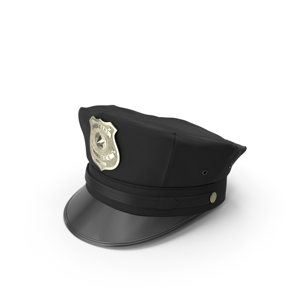 警察帽子PNG和PSD图像