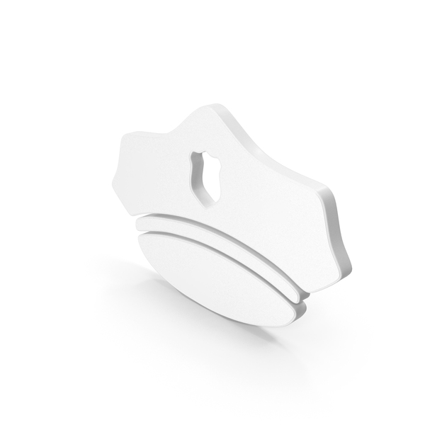 Police Hat Symbol White PNG & PSD Images Police Hat Symbol White PNG & PSD Images