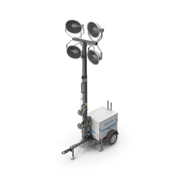 Mobile Construction: Police Light Tower Mast Trailers PNG & PSD Images Mobile Construction: Police Light Tower Mast Trailers PNG & PSD Images