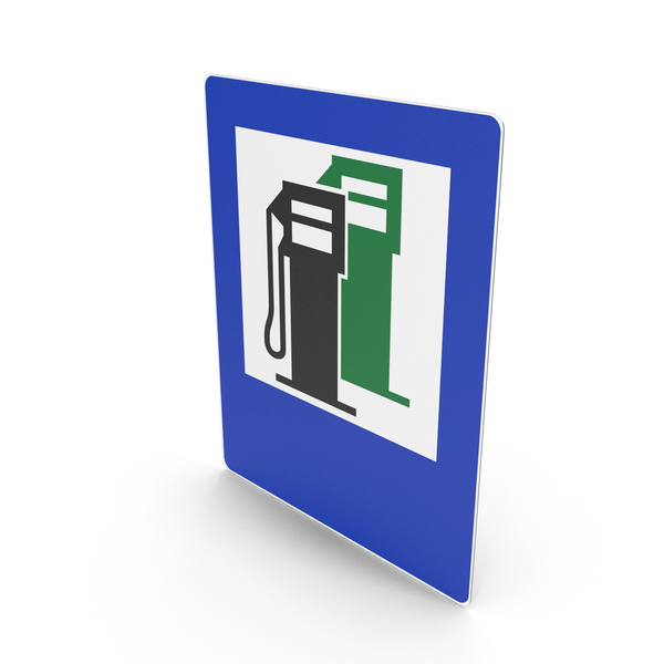 Traffic Signs: Polish Sign Petrol Station PNG & PSD Images