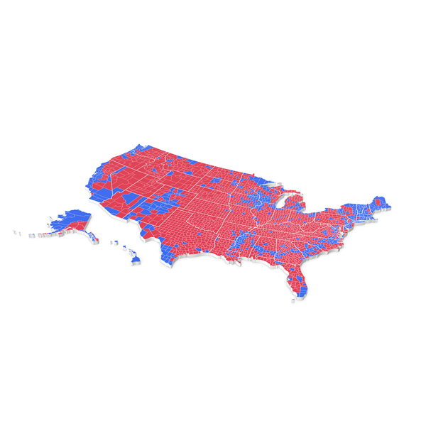 Political Map of the USA PNG Images & PSDs for Download | PixelSquid ...