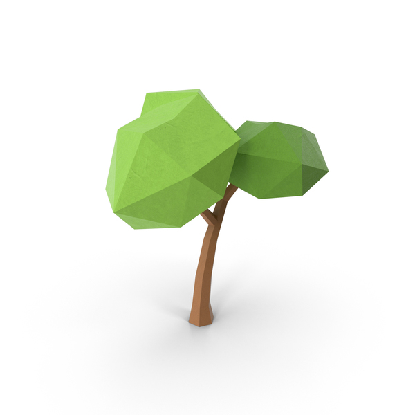 Polygonal Tree PNG & PSD Images