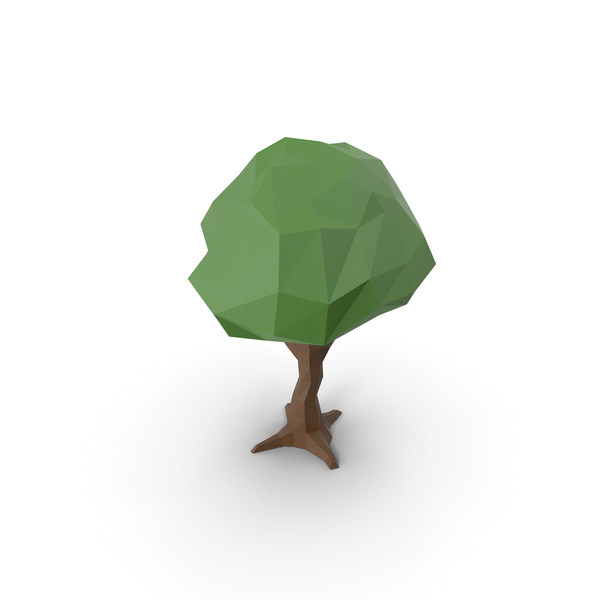 Cartoon: Polygonal Tree PNG & PSD Images Cartoon: Polygonal Tree PNG & PSD Images
