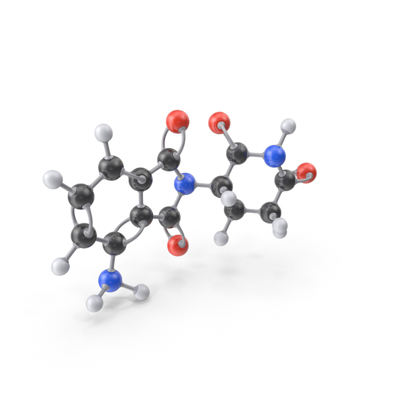 Pomalidomide Molecule PNG & PSD Images Pomalidomide Molecule PNG & PSD Images