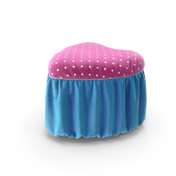 Ottoman: Poof Pink Blue Glitter PNG & PSD Images Ottoman: Poof Pink Blue Glitter PNG & PSD Images