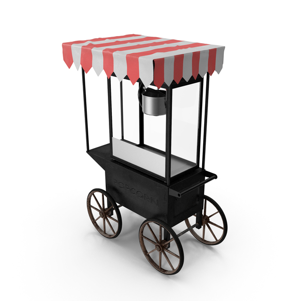 Popcorn Cart PNG & PSD Images Popcorn Cart PNG & PSD Images